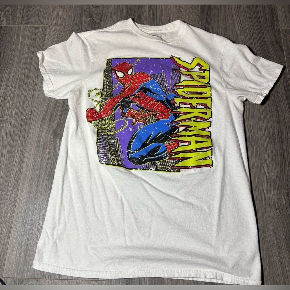 Marvel Spider-Man Graphic Tee Shirt Men Size Small EPC